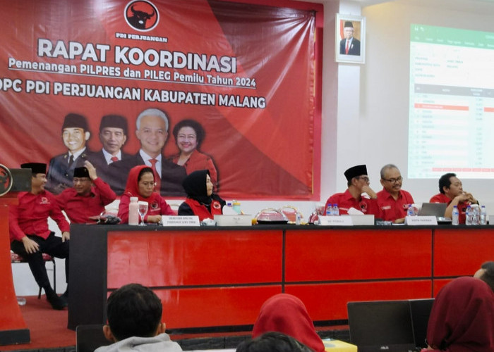 PDI-P Kabupaten Malang Konsolidasi, Bekali Caleg Menangkan Pemilu