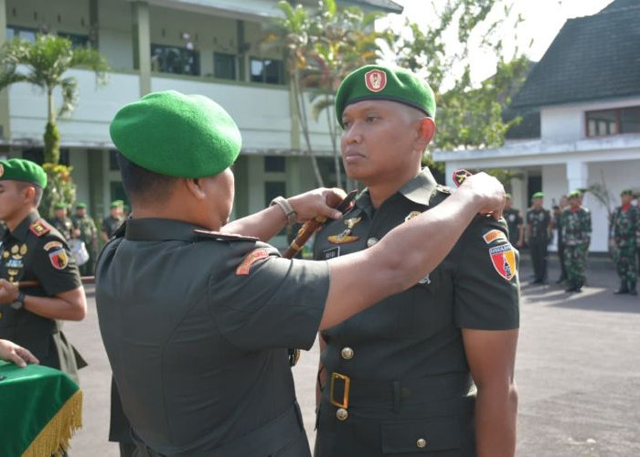 Tongkat Komando Kodim 0824/Jember Berpindah ke Letkol Rifqi Syuhada Perwira Eks Kopassus