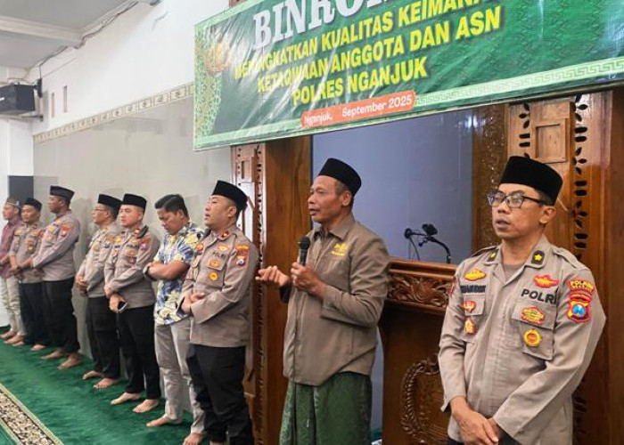 Binrohtal Polres Nganjuk: Meneladani Akhlak Nabi Muhammad dalam Tugas Kepolisian