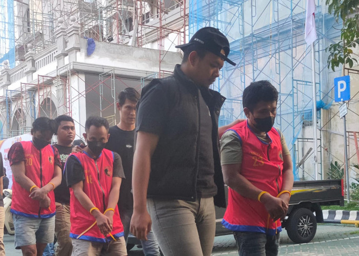 Markas Curanmor di Margomulyo Surabaya Digerebek Resmob
