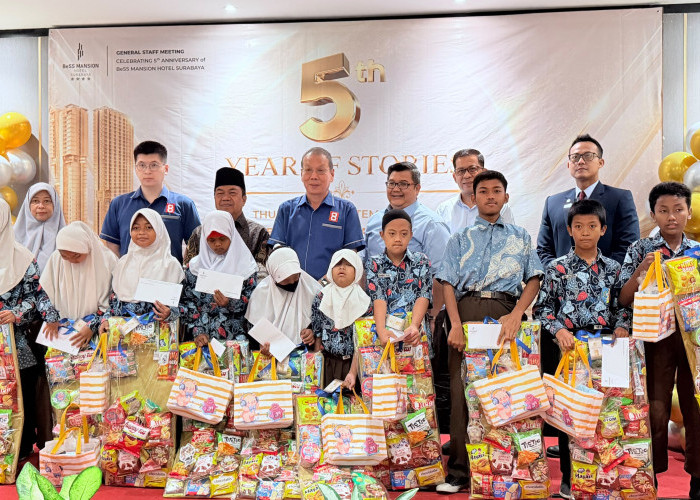 BeSS Mansion Hotel Surabaya Rayakan Ultah ke-5 Lewat Tasyakuran 