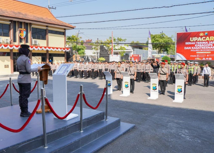 Pejabat Utama Polres Bojonegoro Berganti, Berikut Daftarnya