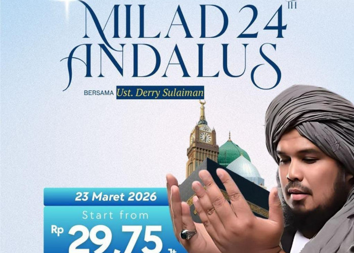 Peringati Milad Ke-24, Andalus Travel Hadir di Memorandum Haji Umrah Expo 2025 Siap Berikan Diskon Fantastis