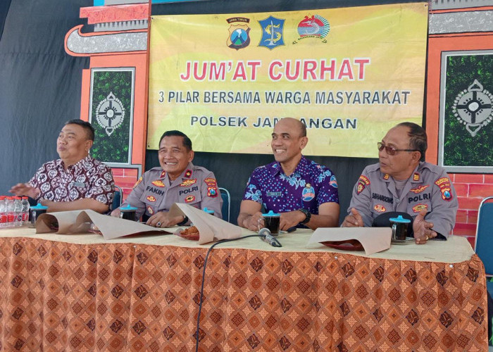 Polsek Jambangan Tingkatkan Kualitas Pelayanan Publik Melalui Program Jumat Curhat