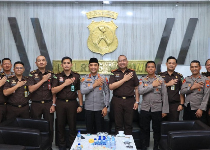 Kapolres Ngawi Terima Kunjungan Silaturahmi Kajari Ngawi