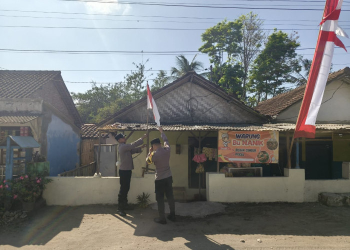 Semarak HUT RI Ke-80, Polisi Ajak Warga Karanganyar Kibarkan Merah Putih dan Ramaikan Lomba