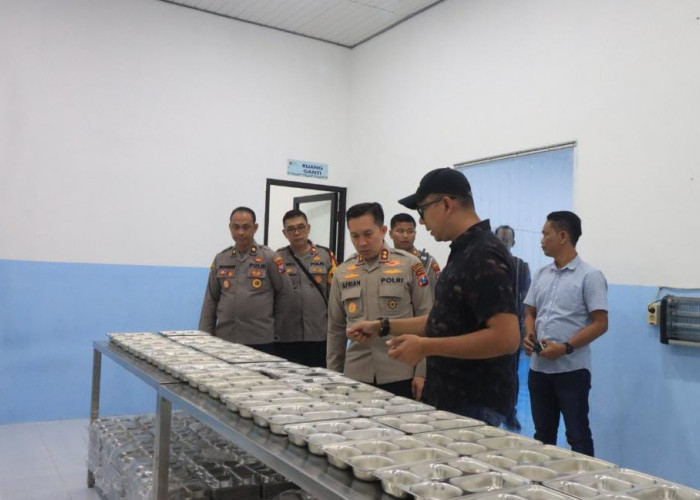 Kapolres Bojonegoro Tinjau SPPG, Dukung Penuh Program Gizi Anak