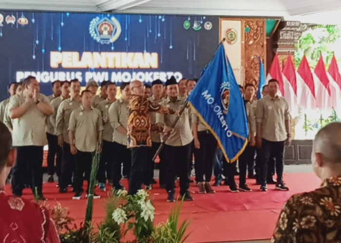 Pengurus PWI Mojokerto Periode 2024-2027  Dilantik