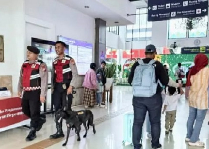 Daop 8 Surabaya Siagakan 12 Unit K9 Amankan Stasiun Selama Nataru