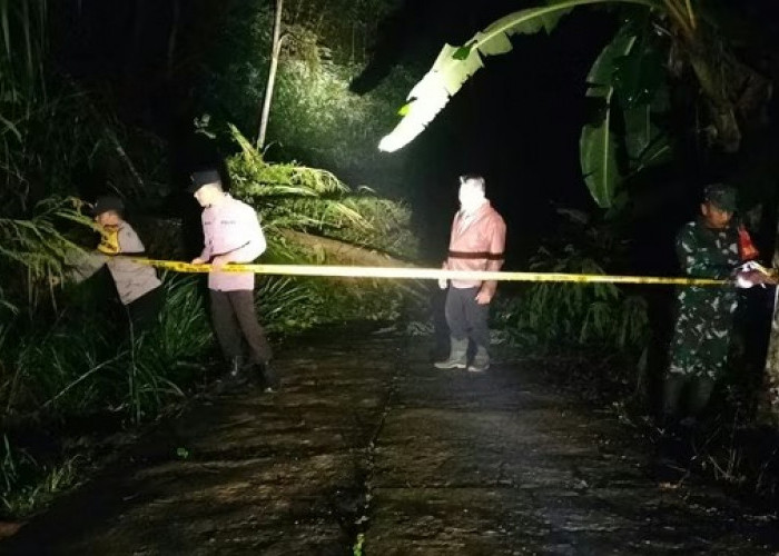 Tebing Longsor di Sendang Tulungagung, Akses Jalan Antar Dusun Tertutup Total