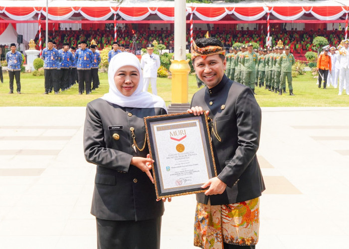 Libatkan 50.448 Murid dan 354 SMK, Servis Motor Gratis Jatim Sabet Rekor MURI