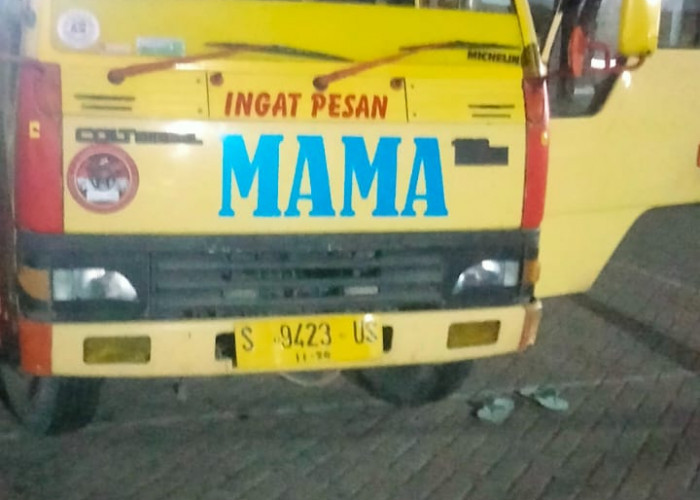 Truk Parkir di Jalan Irian Barat Digondol Maling