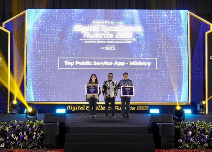 Aplikasi Sentuh Tanahku Antar Kementerian ATR/BPN Raih Penghargaan Digital Excellence Awards 2026