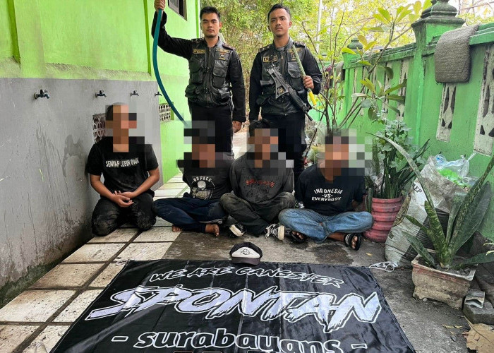 Respatti Gagalkan Tawuran Gangster Spontan Surabaya