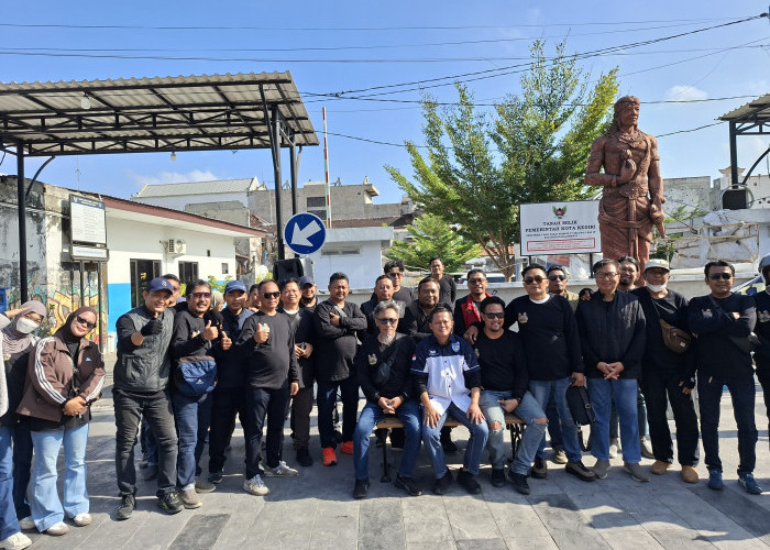 Disbudparpora Kota Kediri Riding Bareng Wartawan, Diskusi Dongkrak Kunjungan Wisatawan 