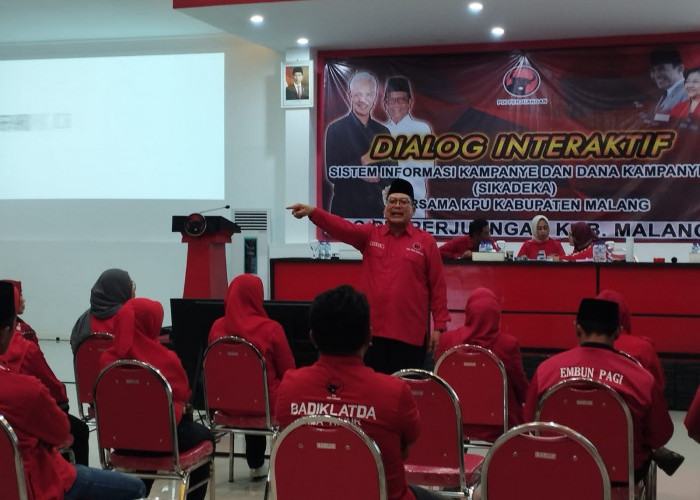 PDI Perjuangan Kabupaten Malang Kedepankan Tertib Berkampanye