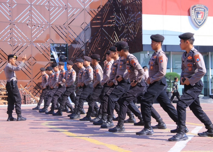 Tingkatkan Profesionalisme Personel, Sat Samapta Polres Ngawi Asah Kemampuan Dalmas 