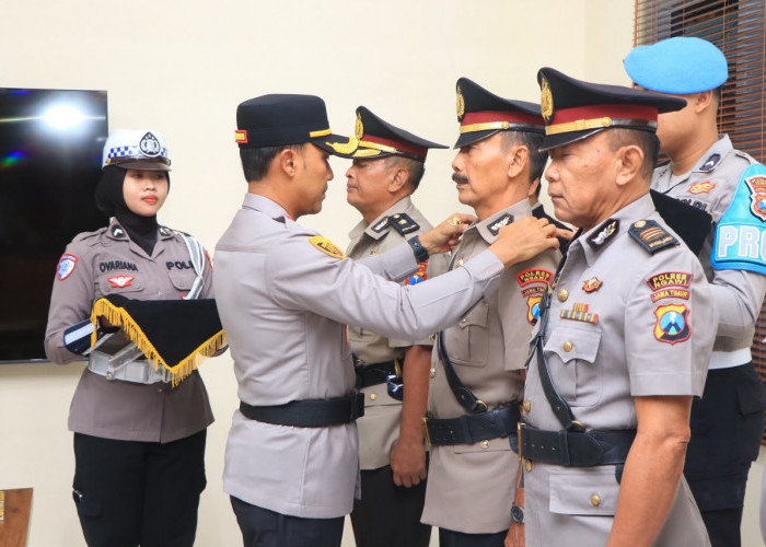Rotasi Jabatan di Polres Ngawi, AKBP Prayoga Angga Widyatama Pimpin Sertijab dan Pengukuhan Kapolsek