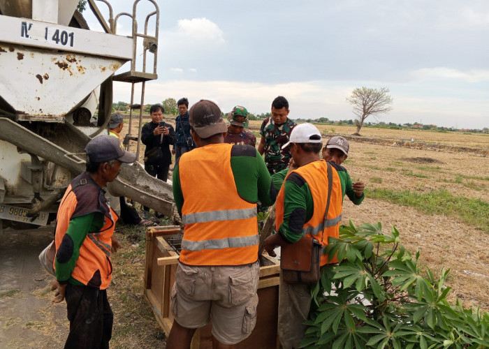 Sinar PJU TMMD Sidoarjo, Wujudkan Malam Hari Aman dan Tenang di Kedondong Tulangan