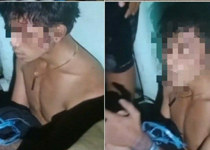 Apes! Bandit Babak Belur Dimassa Usai Gagal Gasak Motor Ustaz di Depan Ponpes Mifrachussunnah