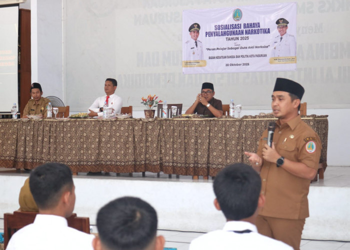 Kota Pasuruan Siapkan Generasi Muda Cerdas dan Bebas Narkoba Menuju Indonesia Emas 2045