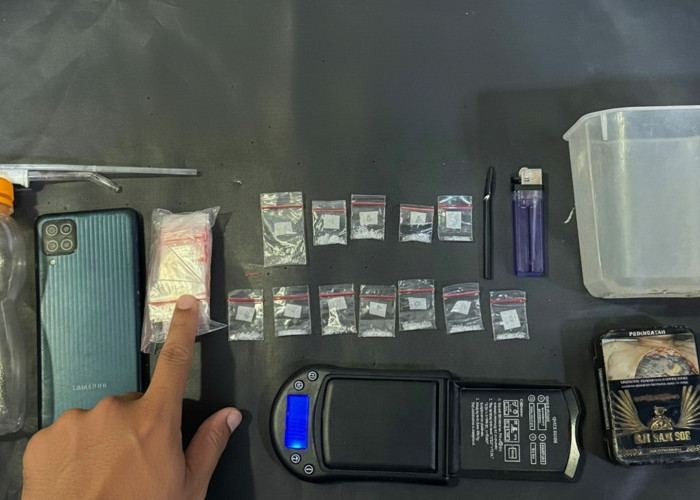 Polres Malang Gelandag Dua Pengedar Sabu, Amankan 12 Paket Siap Edar