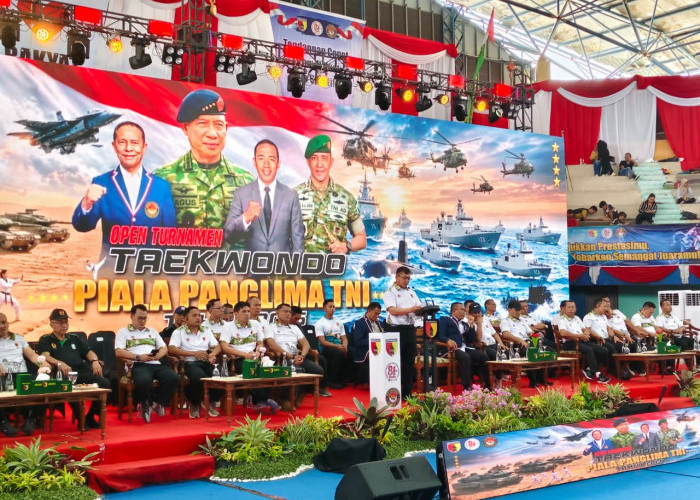 Open Tournament Taekwondo Piala Panglima TNI 2026 Resmi Dibuka, Cetak Atlet Berprestasi