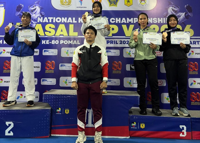 Prajurit Koarmada II Surabaya Ukir Prestasi Gemilang pada Kejurnas Karate Kasal Cup V Tahun 2026 