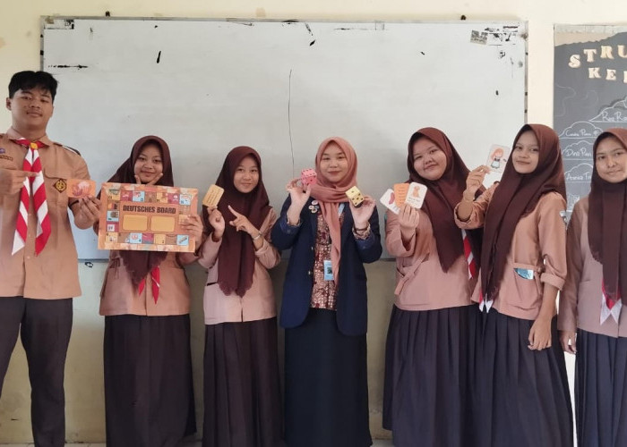 Mahasiswa Pendidikan Bahasa Jerman Unesa Hadirkan 5 Inovasi Pembelajaran Kreatif di SMAN 1 Driyorejo