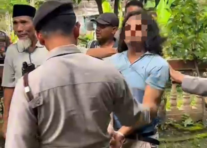 Polres Ngawi Respons Cepat Laporan 110, Amankan Pemuda Diduga Depresi Bawa Sajam