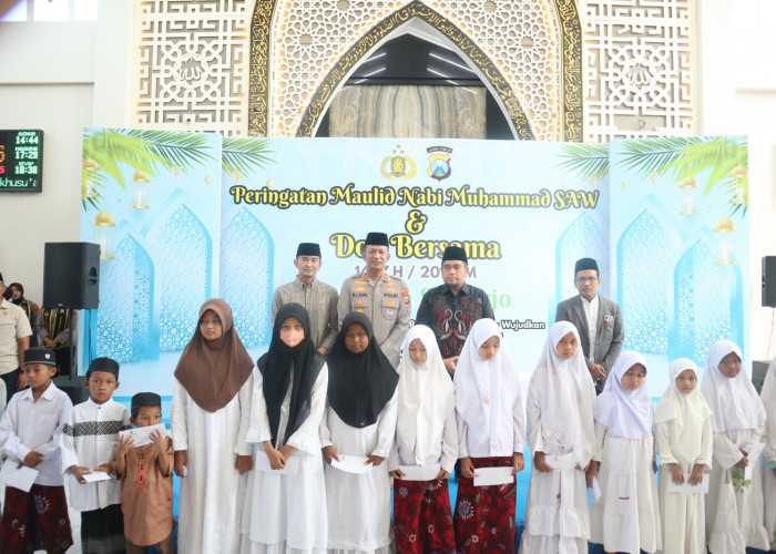 Polresta Sidoarjo Gelar Peringatan Maulid Nabi