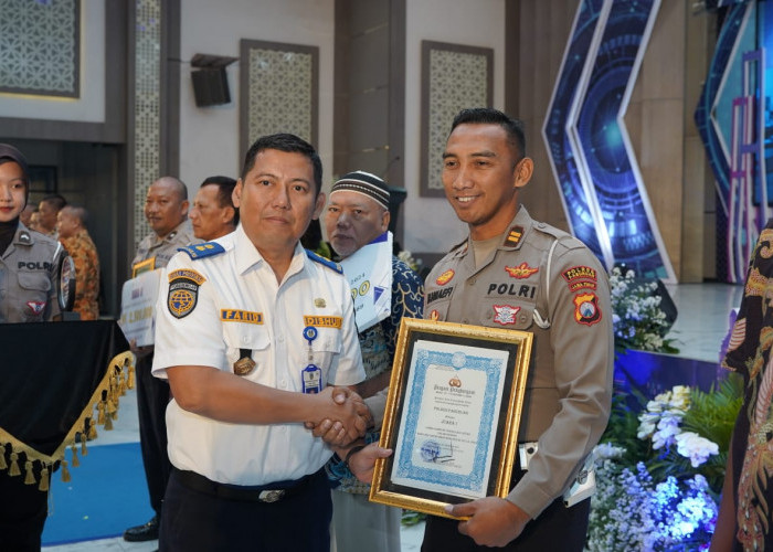 Berkat Kampung Tertib Lalu Lintas, Satlantas Polres Pasuruan Raih Juara 1