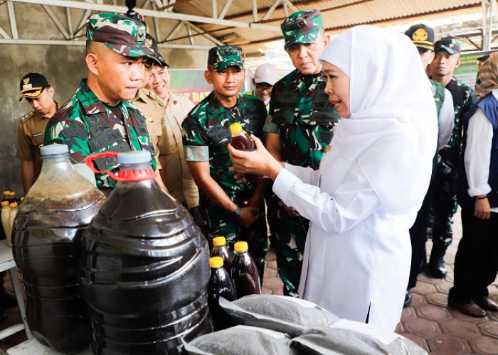 HUT ke-81 TNI, Khofifah Ungkap Rehab 38.075 Rumah Warga Jatim Ditangani Bersama Prajurit