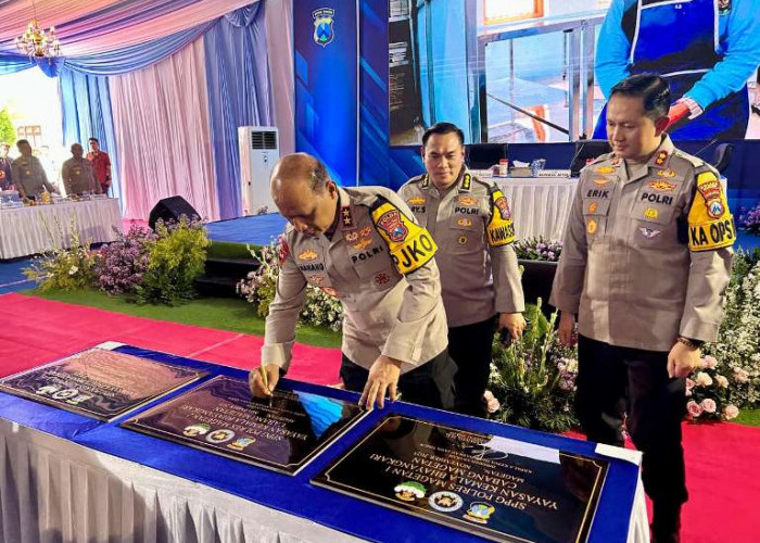 Kunker ke Magetan, Kapolda Jatim Resmikan 3 SPPG dan Tegaskan Peran Vital Pamapta Polri