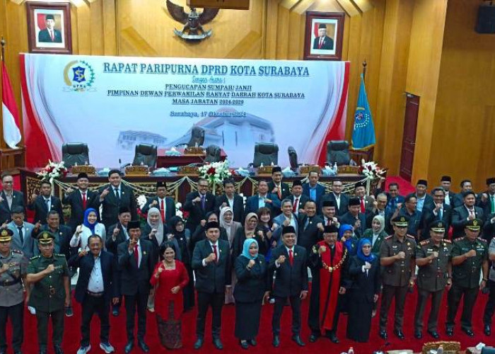 DPRD Surabaya Resmi Dilengkapi Pimpinan Definitif dan AKD, Siap Kolaborasi untuk Kota Pahlawan