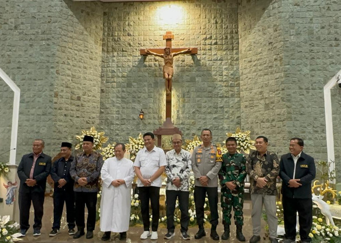 Forkopimda Sidoarjo Jamin Ibadah Natal 2025 Berlangsung Aman dan Nyaman