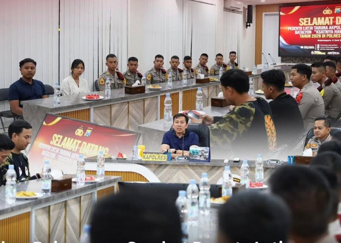 Cetak Calon Perwira Profesional, Polres Bojonegoro Terima 11 Taruna Latja Akpol Tingkat III Angkatan 58