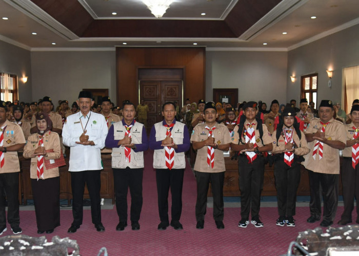 Plt Bupati Tulungagung Lepas Kontingen Pramuka ke Jambore Nasional XII