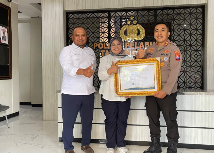 Sinergi Amankan Arus Nataru, Polres Pelabuhan Tanjung Perak dapat Penghargaan dari Pelindo