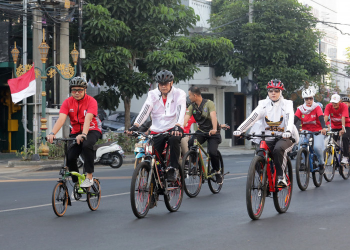 Gowes Bareng di Pedalling for Freedom, Pj Wali Kota Iwan Kuatkan Kota Malang untuk Sport Tourism