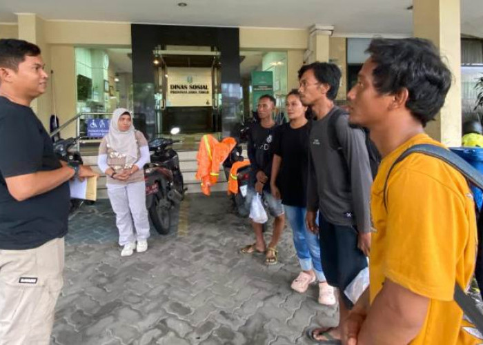 Dinsos Jatim Fasilitasi Pemulangan 13 Orang Telantar 