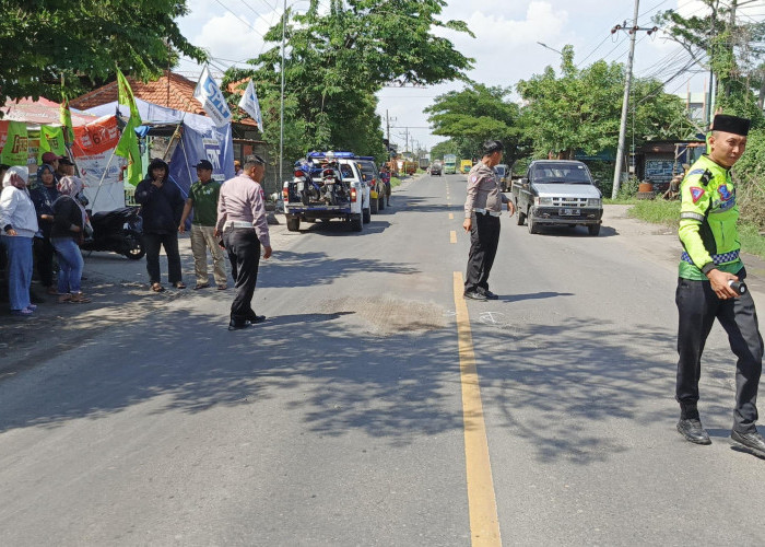 Kecelakaan di Bringkang Menganti, Seorang Mahasiswa Tewas Tertabrak Truk