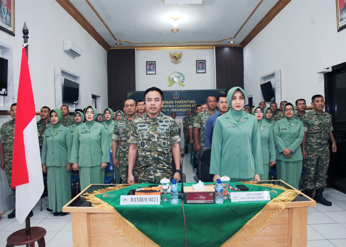 Dandim 0821/Lumajang Ikuti Parenting Hybrid, Perkuat Sinergi Keluarga dan Pola Asuh Anak