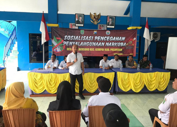Perangkat Desa dan Warga Dipahamkan Bahaya Narkoba