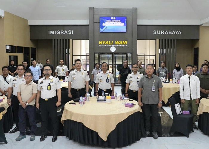 Imigrasi Surabaya Perkuat Sinergi Bersama Media dalam Mengawal Informasi Publik