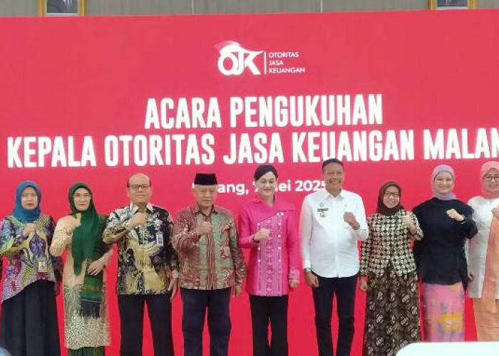 Pengukuhan Kapala OJK Malang, Wali Kota Harap Majukan Sektor Jasa Keuangan