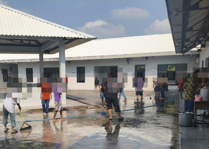 Empat Pelaku Vandalisme Viaduk Gubeng Disanksi Sosial Layani ODGJ