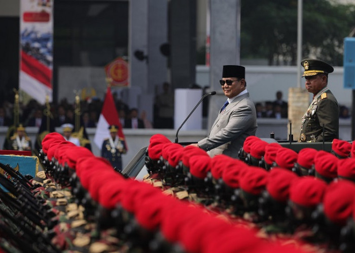 Pimpin HUT Ke-81 TNI, Presiden Prabowo Resmikan 204 Satuan Baru Termasuk 6 Kodam