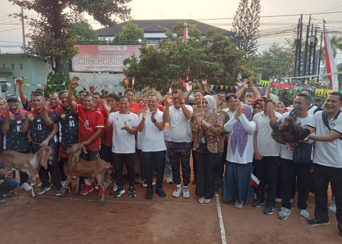 Bukan Sekadar Kejar Juara, Voli HUT RI di Dinas Pertanian Tulungagung Jadi Ajang Guyub Penyuluh