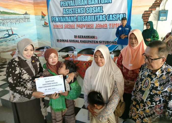 Sedikitnya 77 Penyandang Disabilitas Situbondo Terima Bansos ASPD Tahap II Tahun 2026
